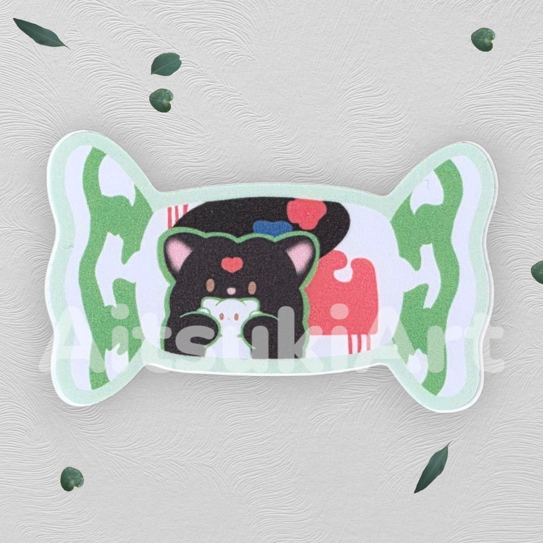 MXTX White Rabbit Candy Sticker/ Keychain