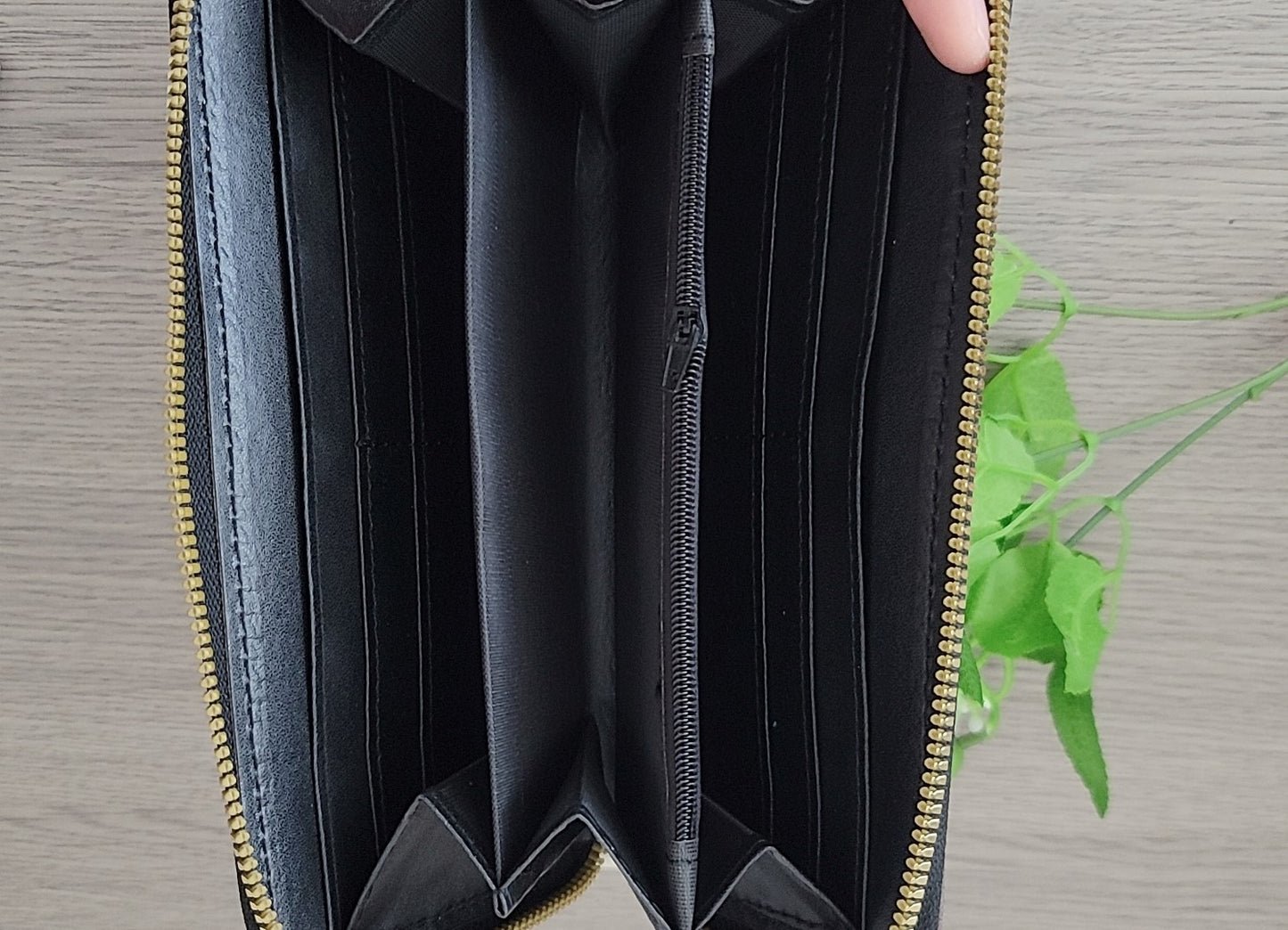 Elegant Rosy Gold Long Wallet