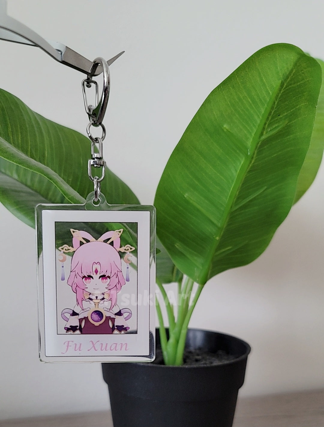Honkai Star Rail Photocard Keychain
