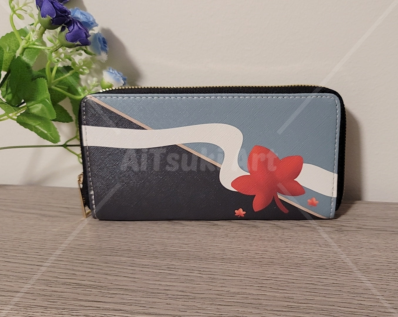 Maple Leaf Long Wallet
