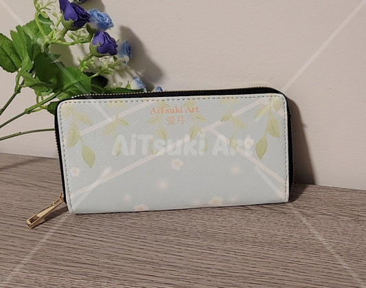 Dazzling Flower Long Wallet