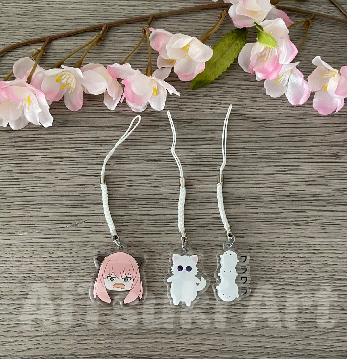 Anime Acrylic Phone Charms