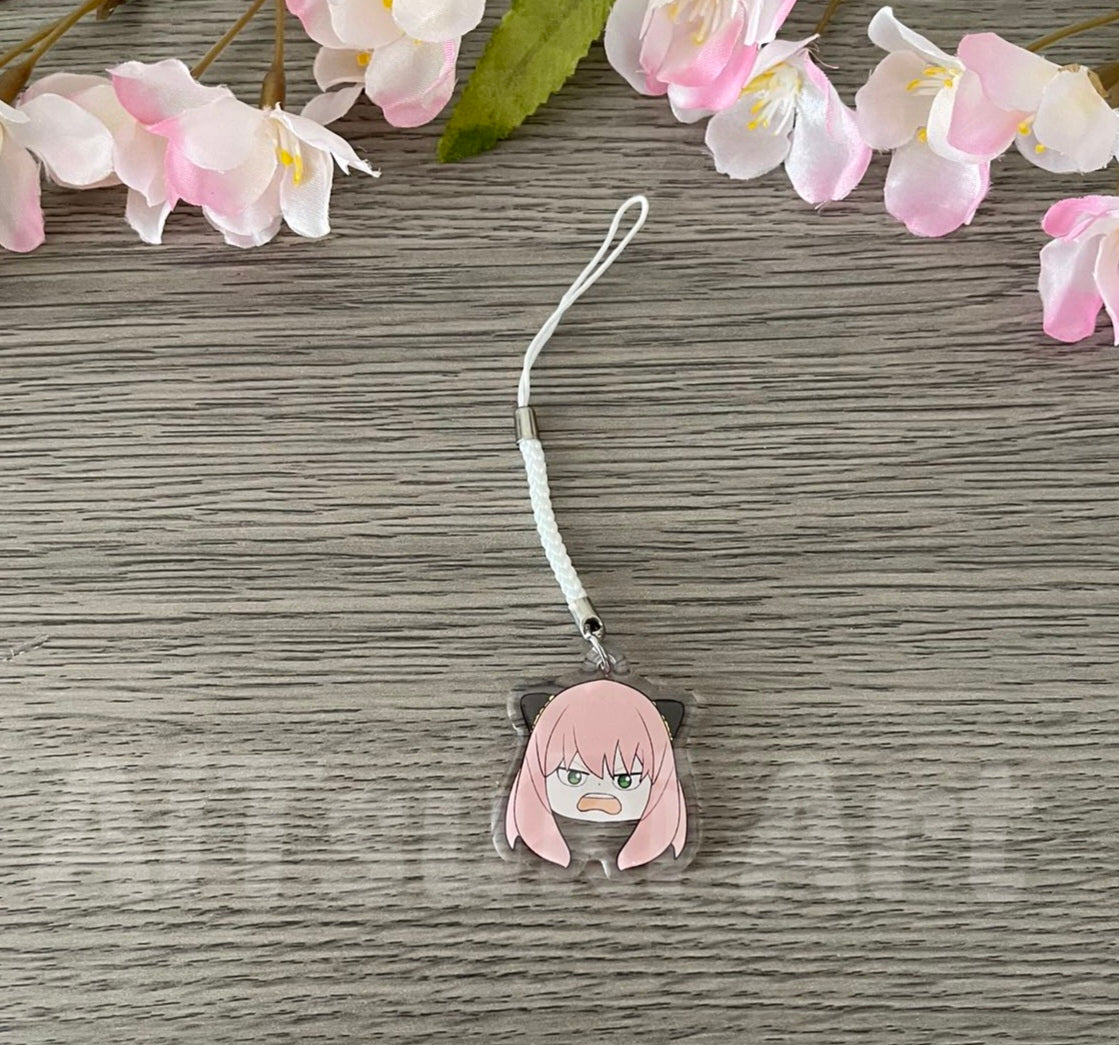 Anime Acrylic Phone Charms