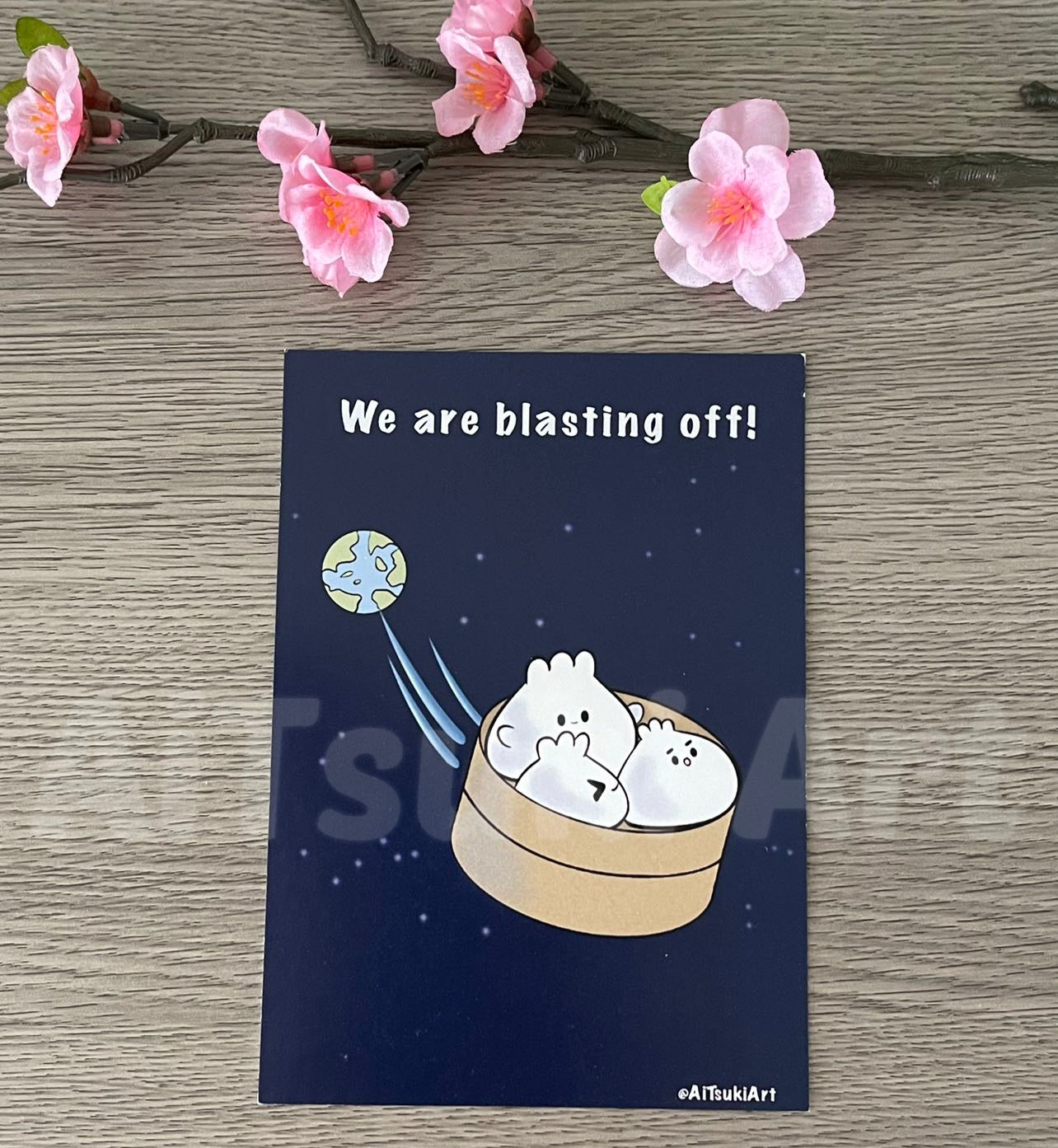Baos Are Blasting Off! Print