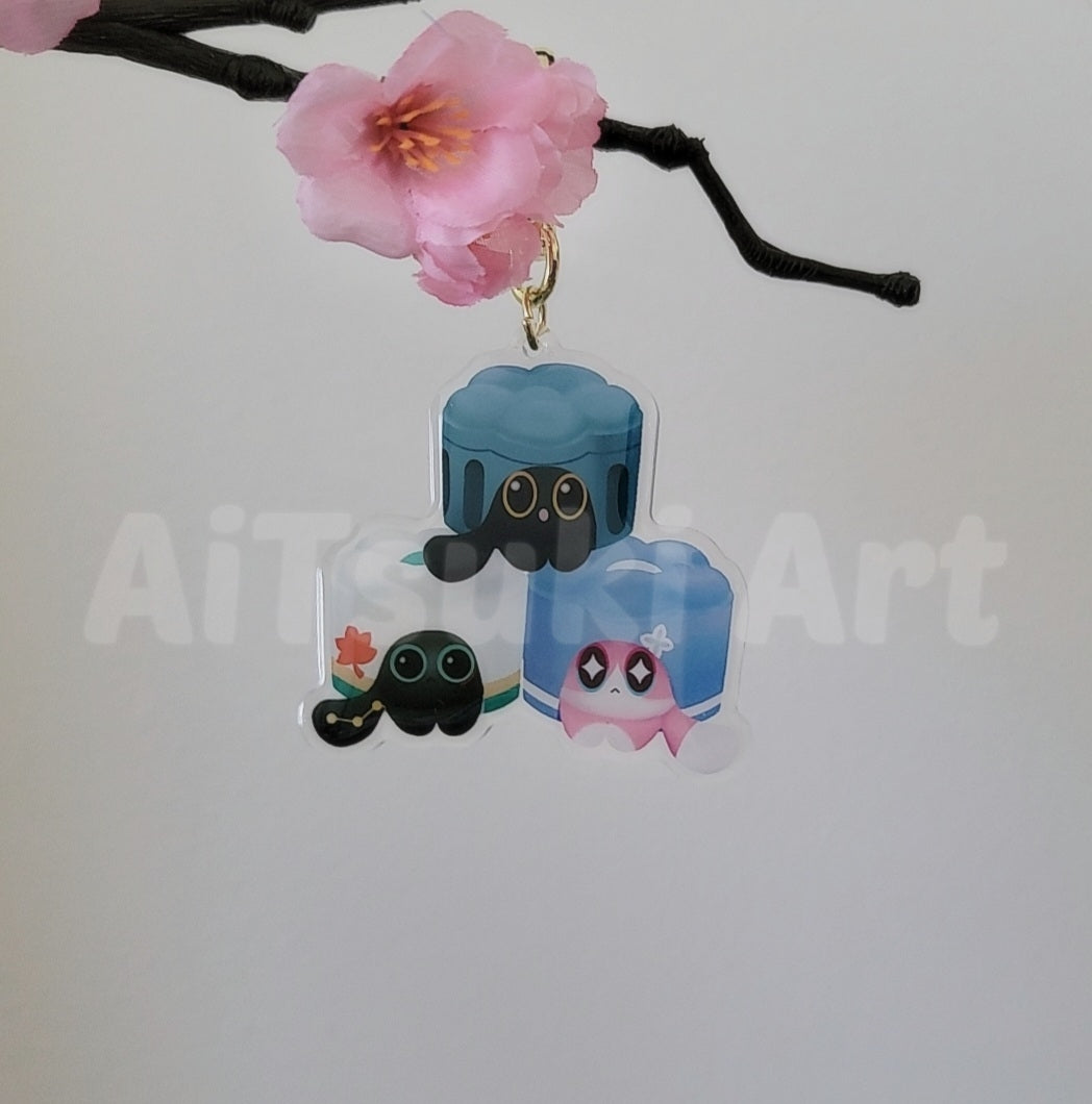 Honkai Star Rail: Ruan Mei Creations Keychains