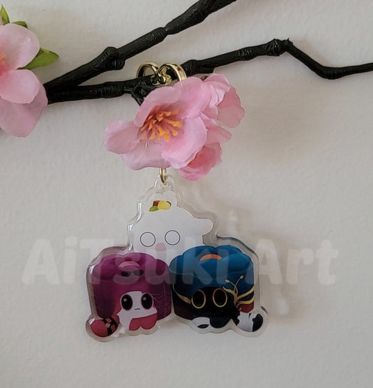 Honkai Star Rail: Ruan Mei Creations Keychains