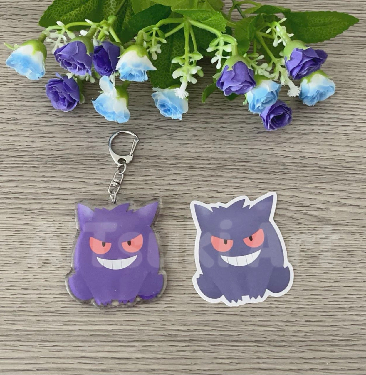 Gengar Sticker/ Keychain