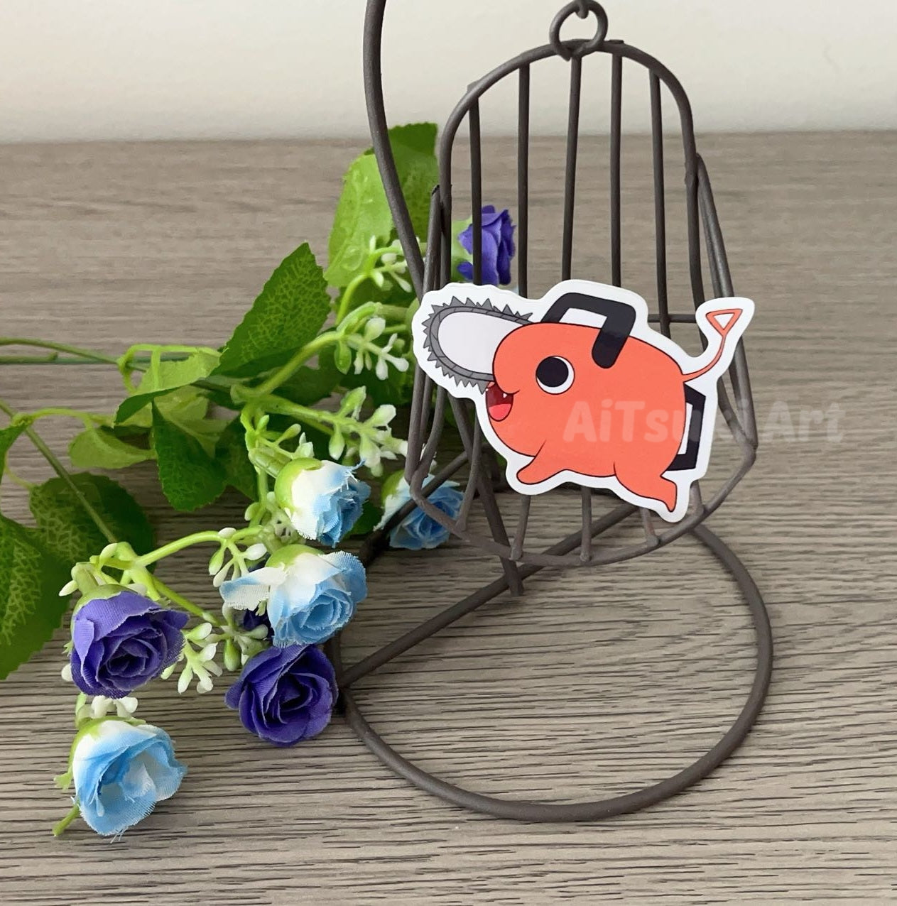 Pochita Keychain / Sticker