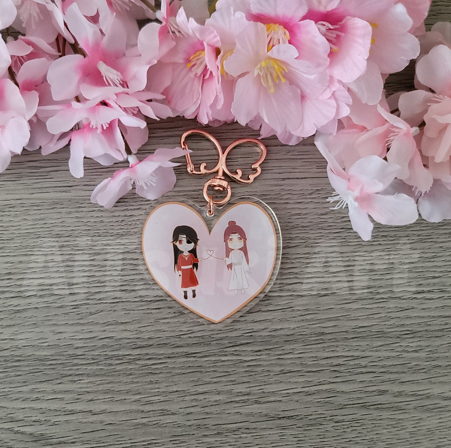 Heart Hualian Keychain
