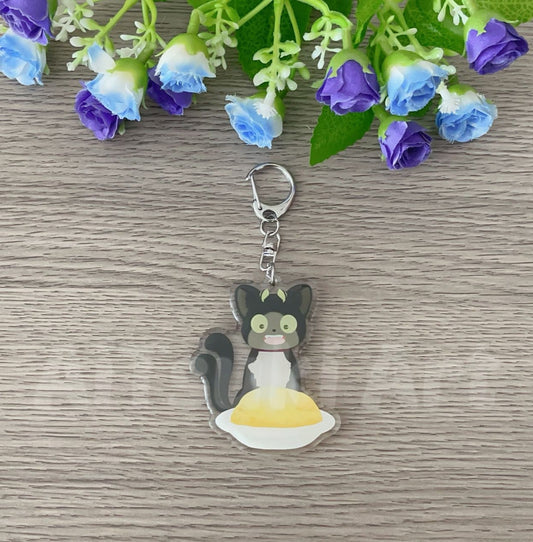 Kuro's Meal Time Keychain / Sticker