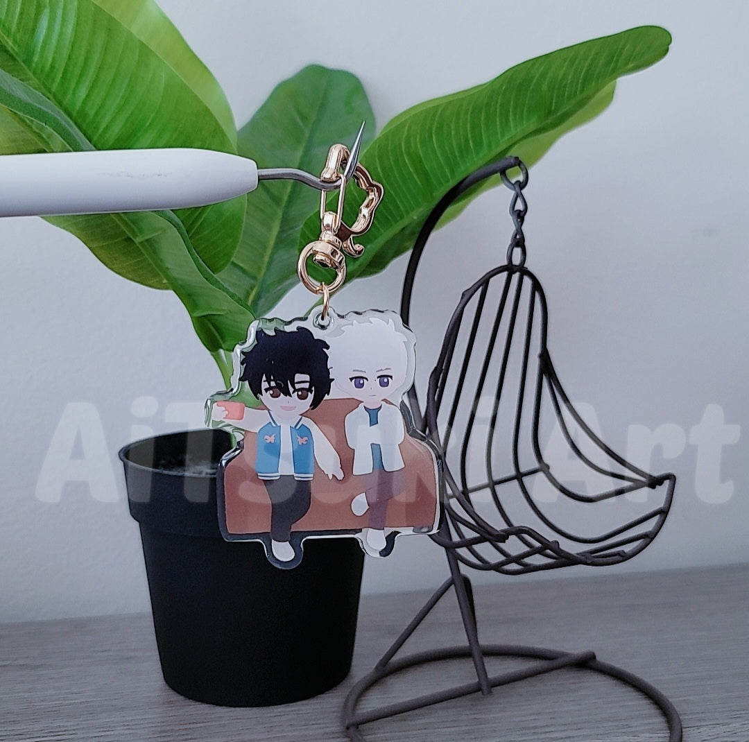 Link Click: Cheng Xiaoshi & Lu Guang Keychain