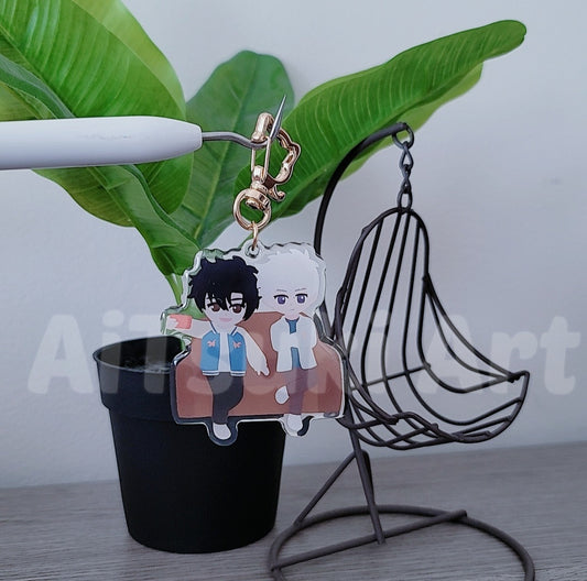 Link Click: Cheng Xiaoshi & Lu Guang Keychain
