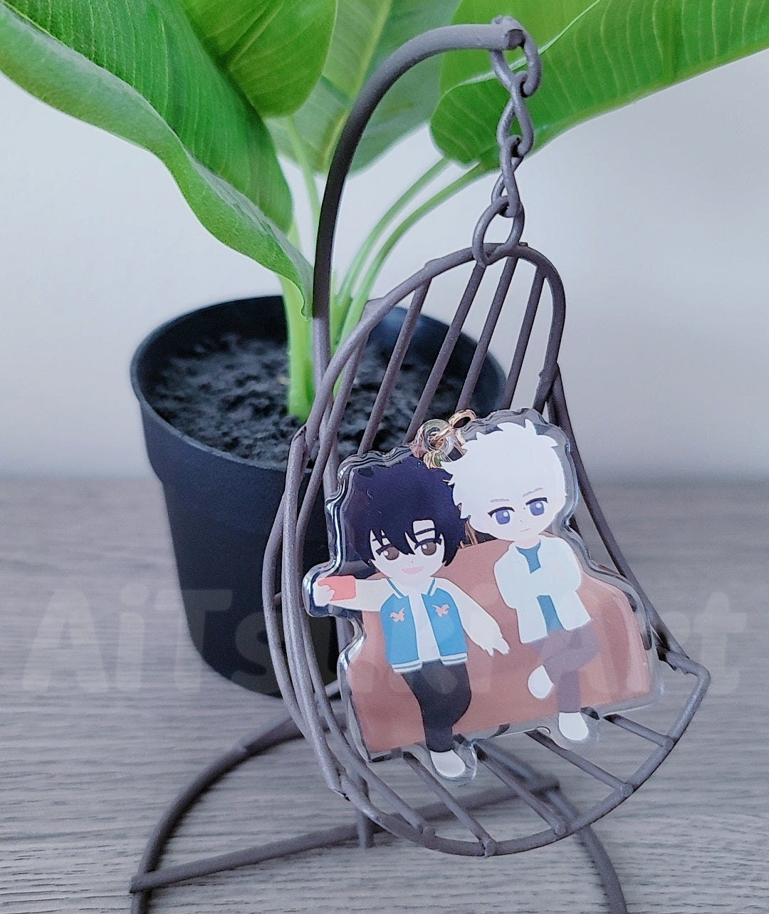 Link Click: Cheng Xiaoshi & Lu Guang Keychain