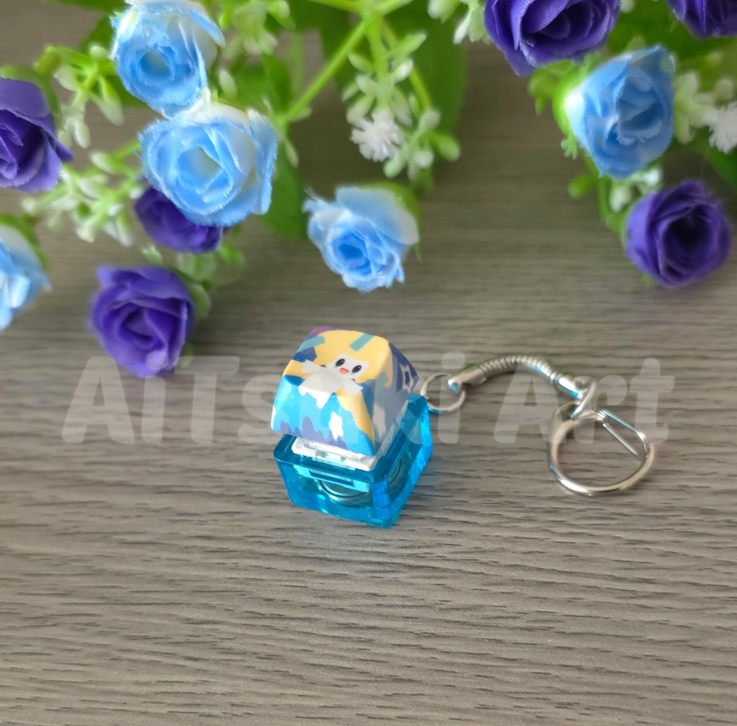 Single Keycap Fidget Keychains