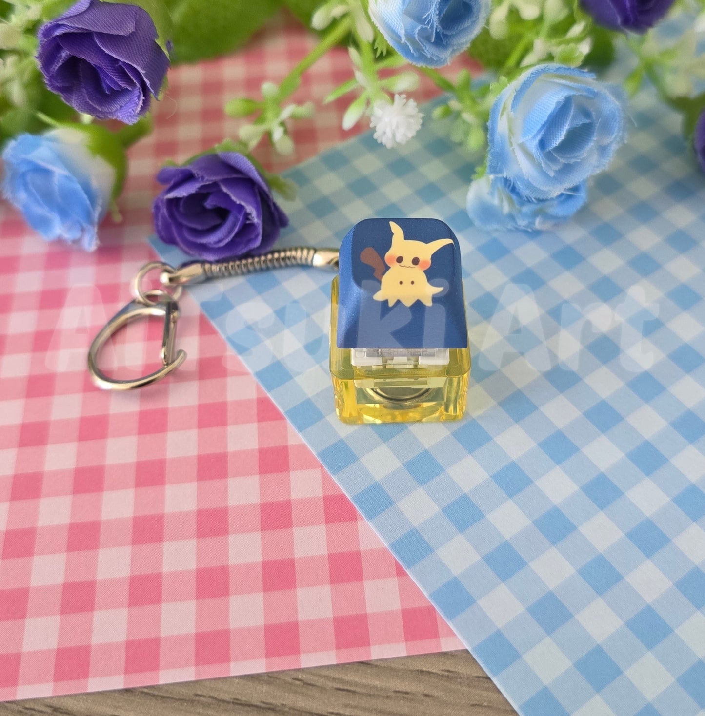 Single Keycap Fidget Keychains