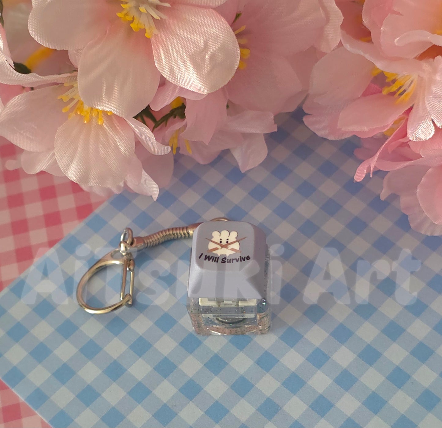 Single Keycap Fidget Keychains