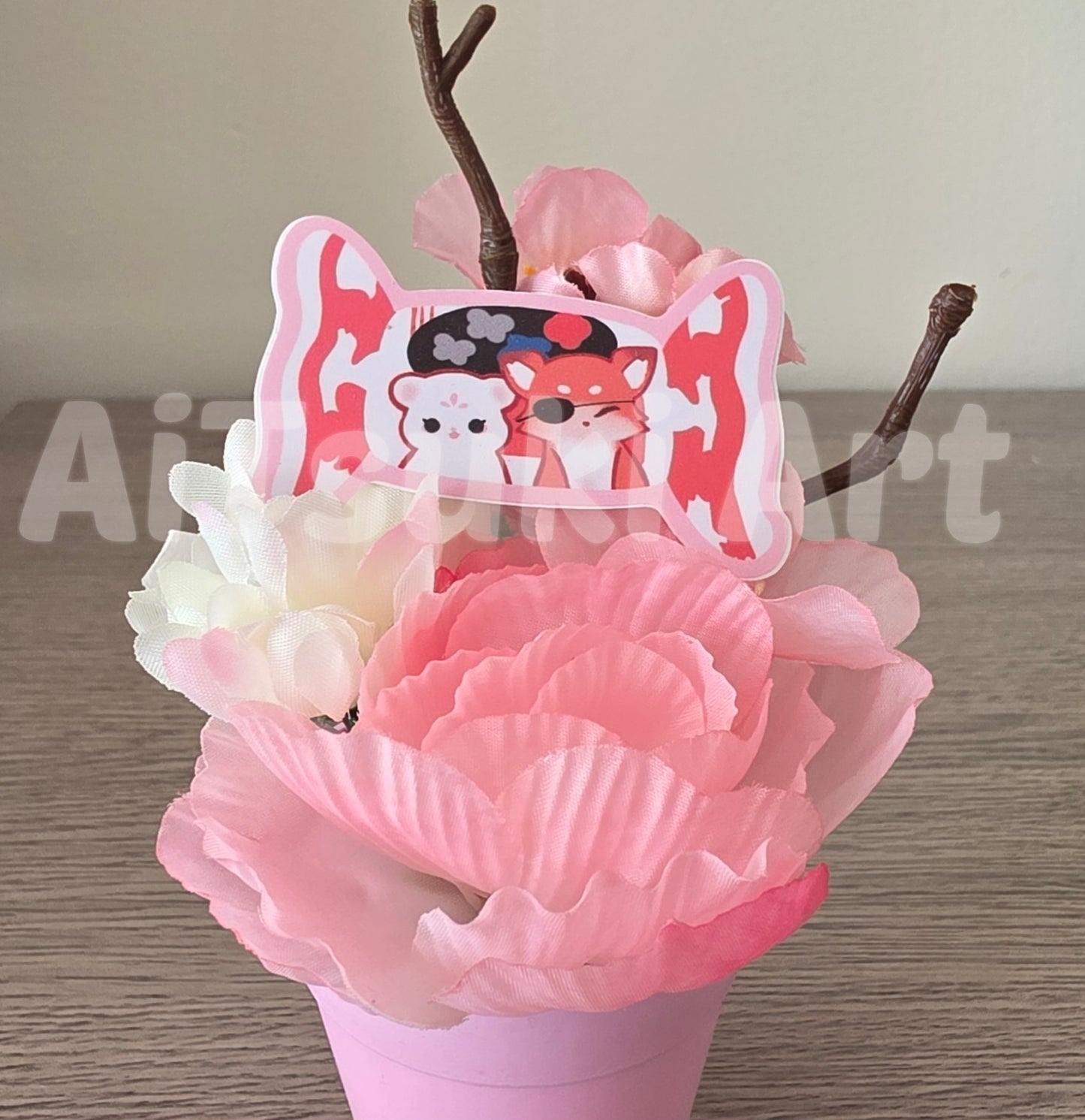 MXTX White Rabbit Candy Sticker/ Keychain
