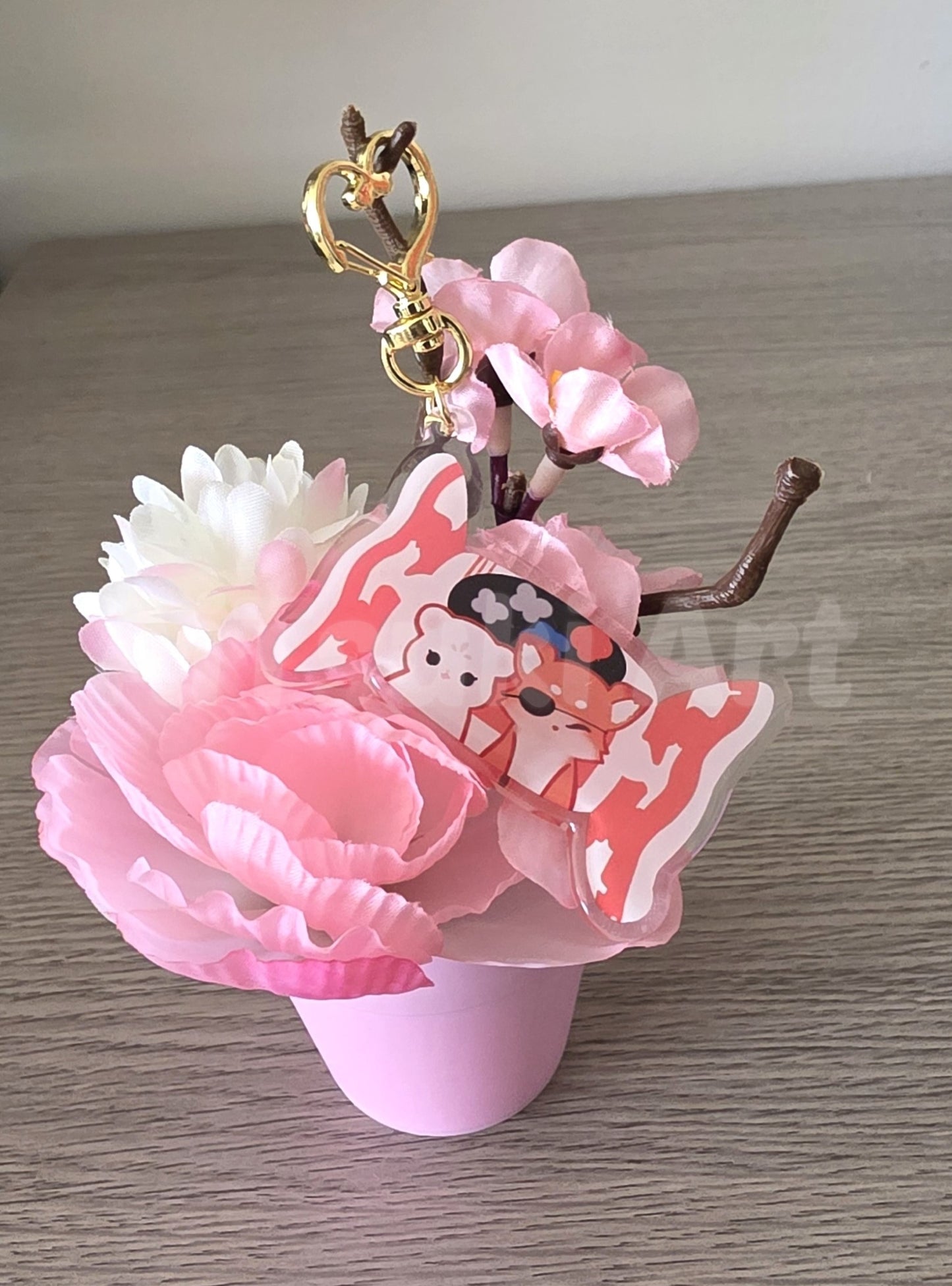 MXTX White Rabbit Candy Sticker/ Keychain