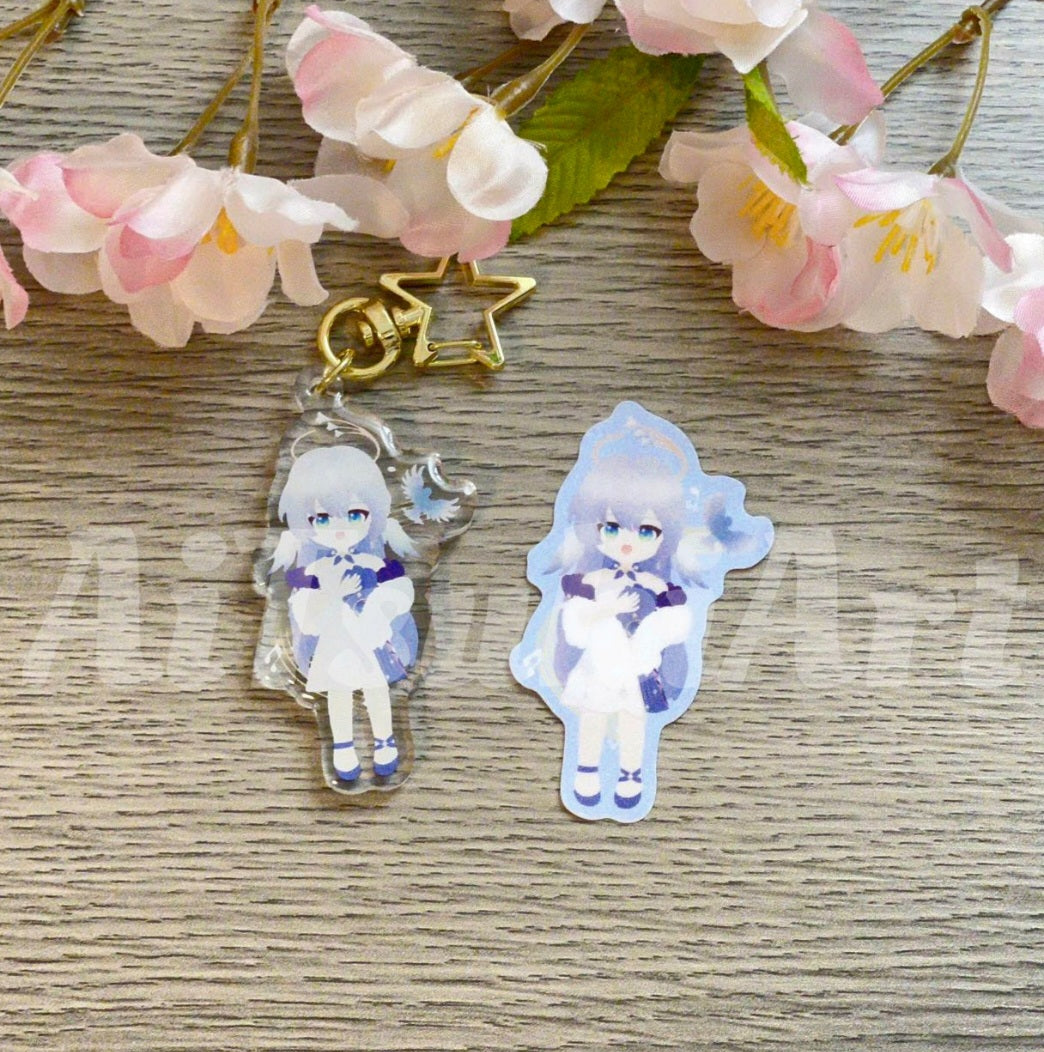 Robin Keychain/ Sticker