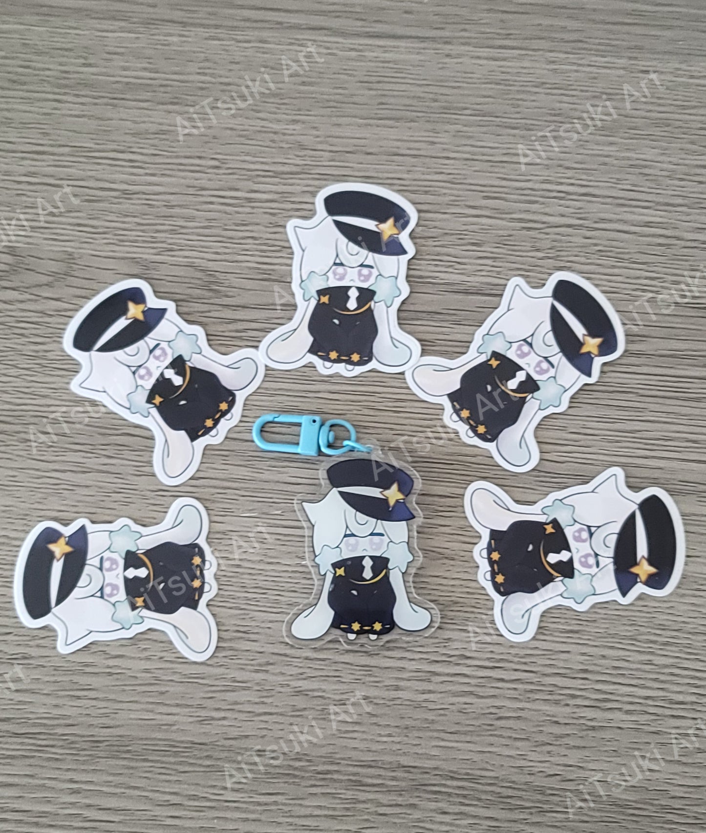 Milky Way Cookie Keychain/Sticker