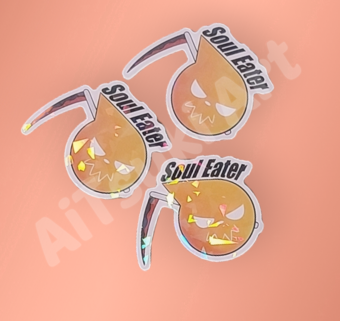 Soul Eater Holographic Sticker – AiTsuki