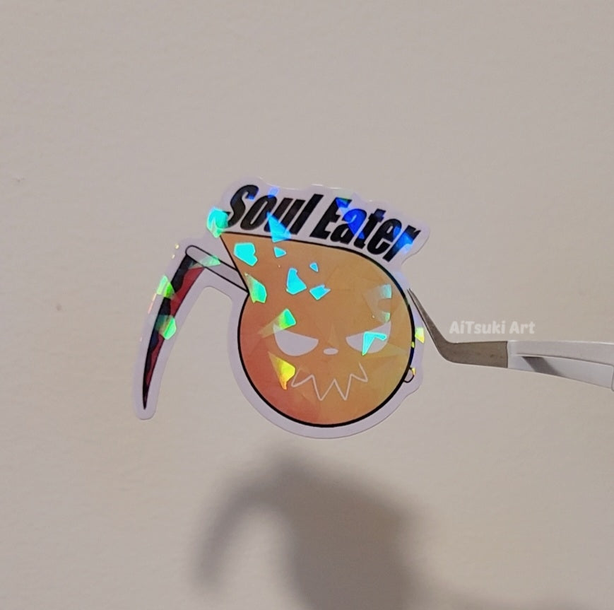 Soul Eater Holographic Sticker