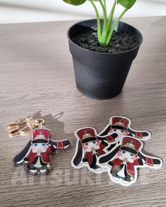 Honkai Star Rail Pom Pom Keychain/ Sticker