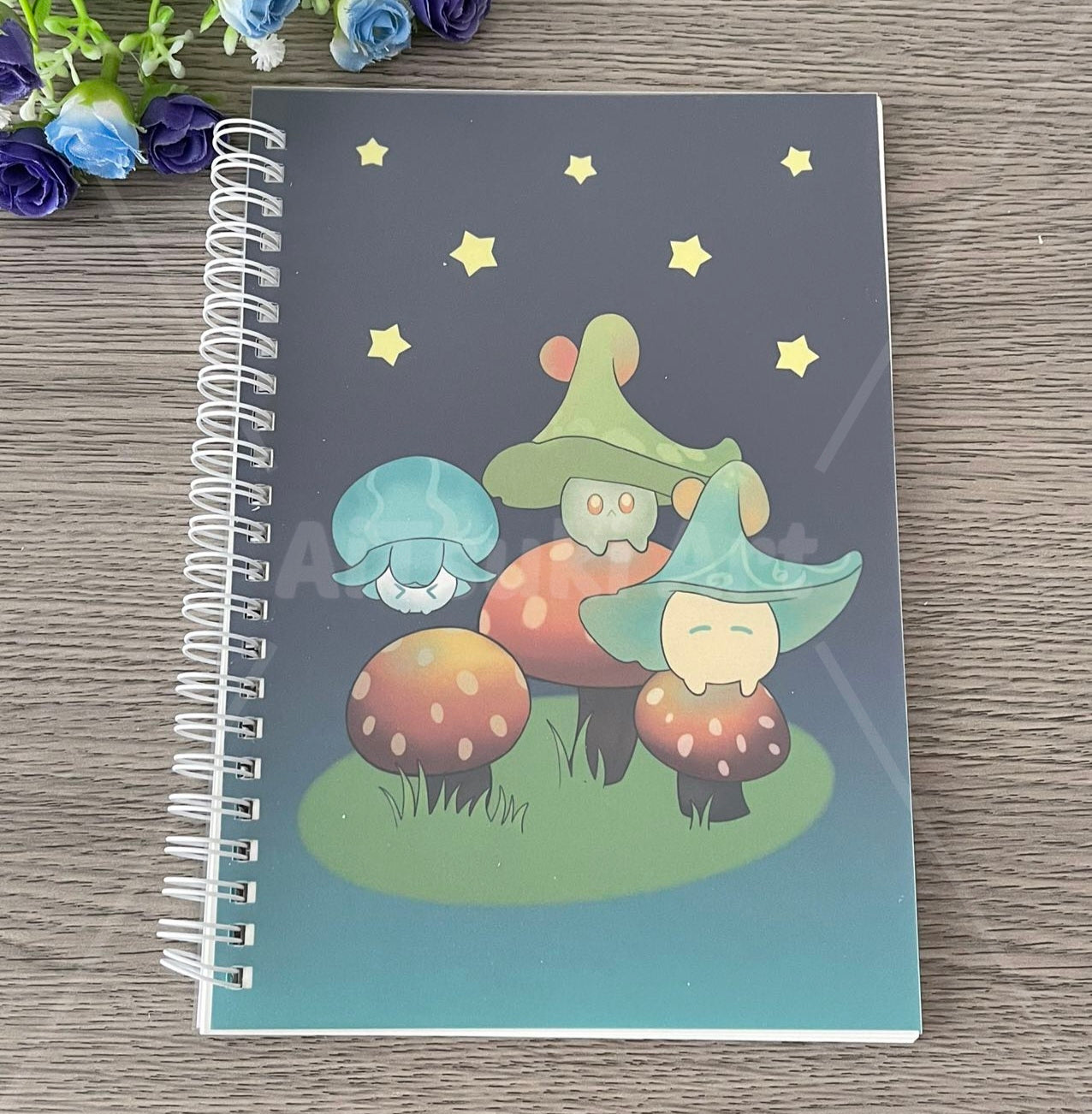 Genshin Impact Fungi Reusable Sticker Book