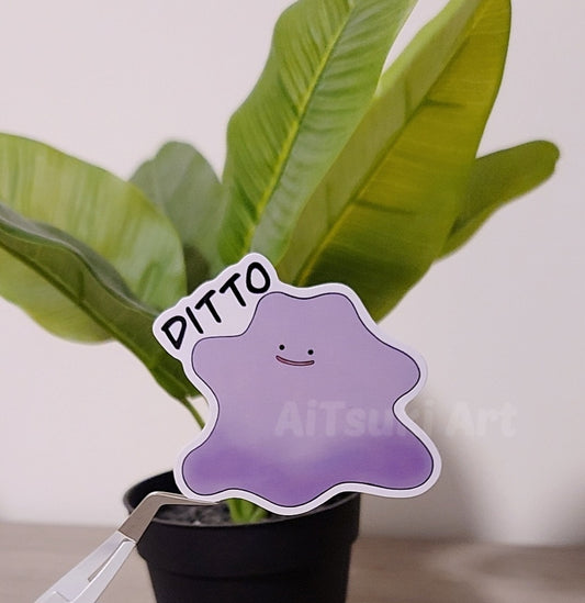 Ditto Vinyl Sticker