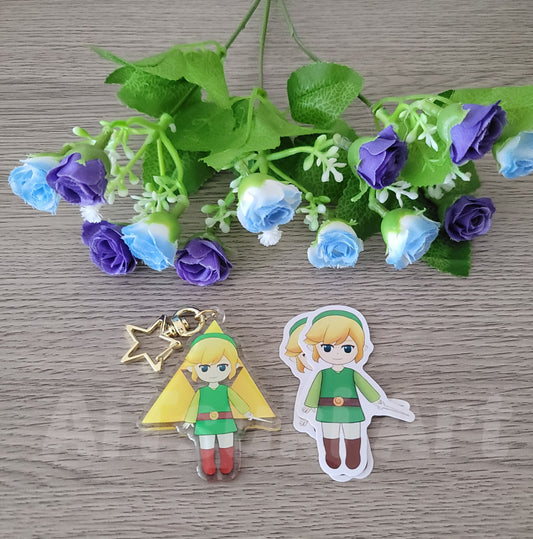 Link Keychain/ Sticker