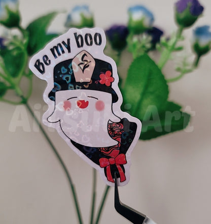 Be My Boo Keychain/ Sticker