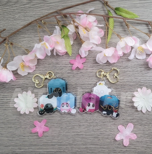 Honkai Star Rail: Ruan Mei Creations Keychains