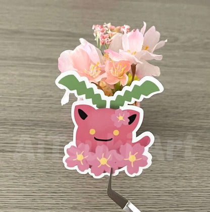 Cherry Blossom Hoppip Keychain/ Sticker