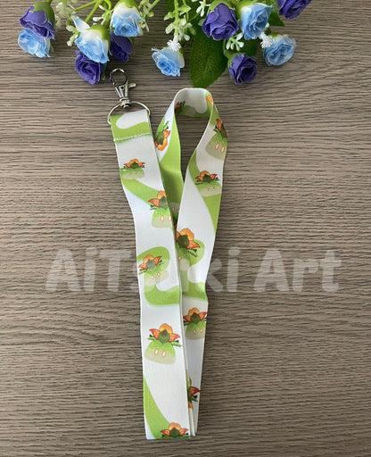 Genshin Impact Dendro Slime Lanyard