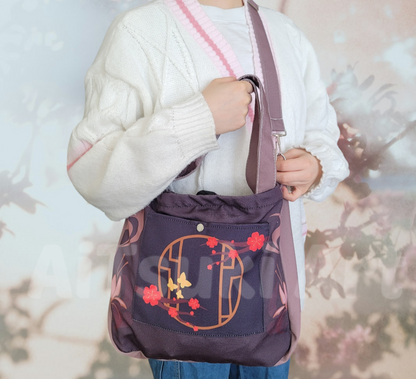 Red Plum blossom - 2 Way Tote Bag