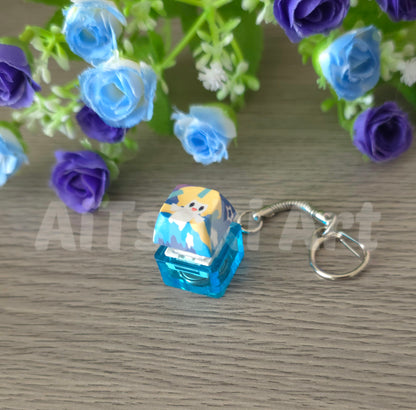 Single Keycap Fidget Keychains
