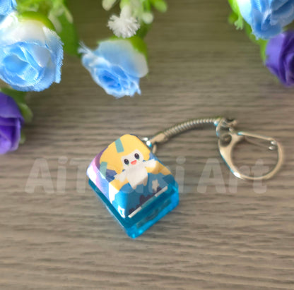 Single Keycap Fidget Keychains