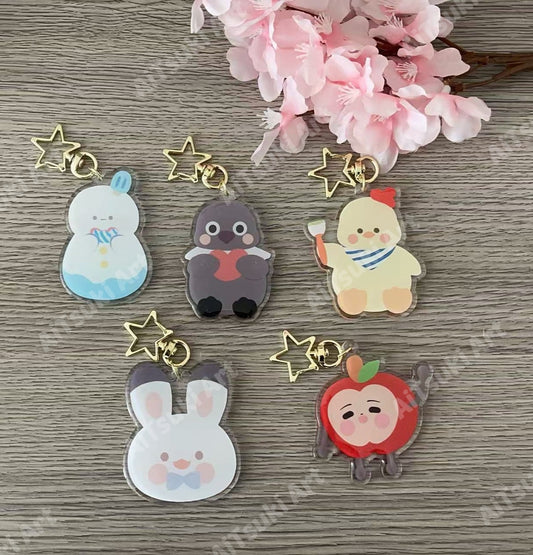 Love and Deepspace Mascot Keychains