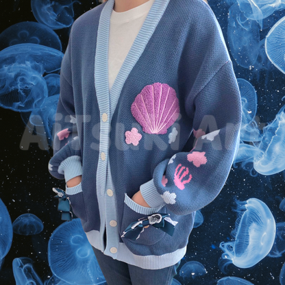 Jellyfish Blossom Cardigan