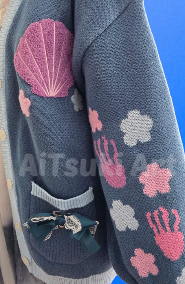 Jellyfish Blossom Cardigan